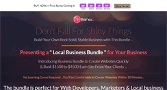 Desktop Screenshot of localbusinessbundle.com