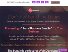 Tablet Screenshot of localbusinessbundle.com